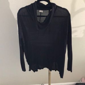 Comfy thin cowl sweater